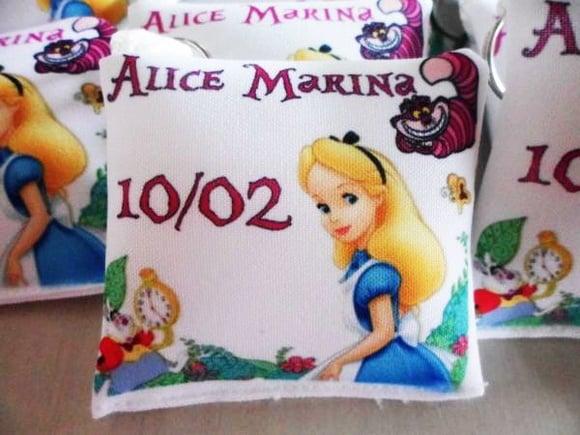 10 Chaveiros Almofadinhas Personalizados