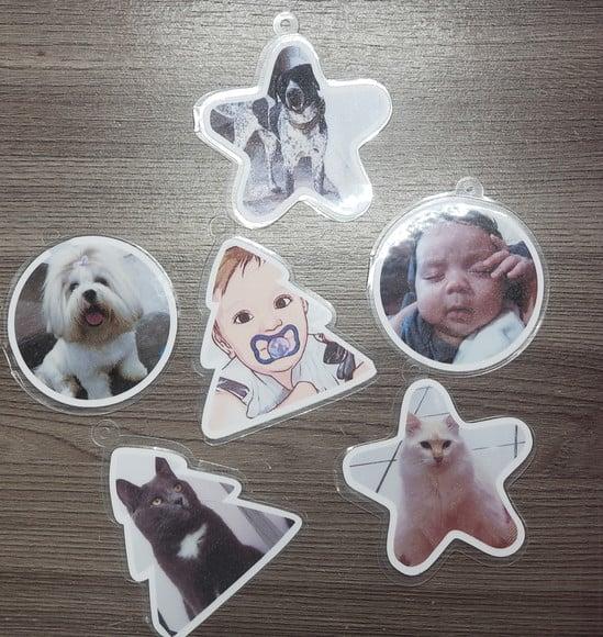 10 Enfeites de Natal Personalizado