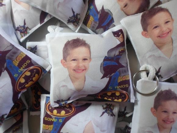 10 Chaveiros Almofadinhas Personalizados