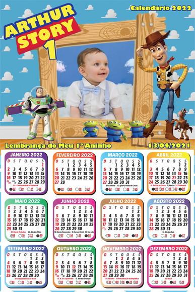 10 Foto Calendário 10x15