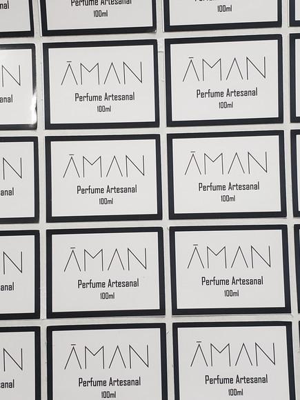 100 Etiquetas Adesivas Personalizadas 5x3 cm