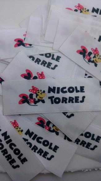 100 Etiquetas Personalizadas de 22mm