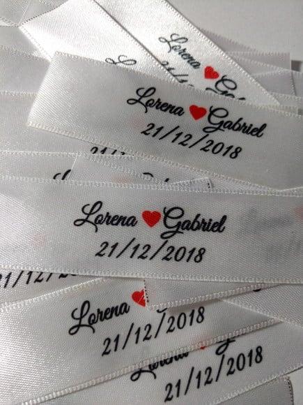 15 Etiquetas Personalizadas para Gravatas 2,2 cm