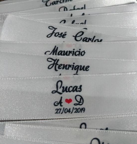 15 Etiquetas Personalizadas para Gravatas 2,2 cm