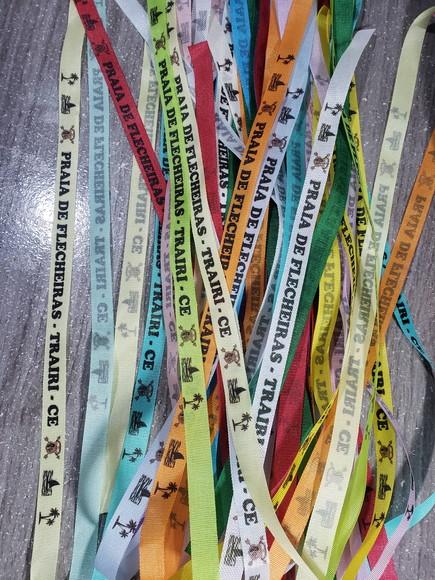 200 Fitinhas Tafetá Personalizadas 1 cm