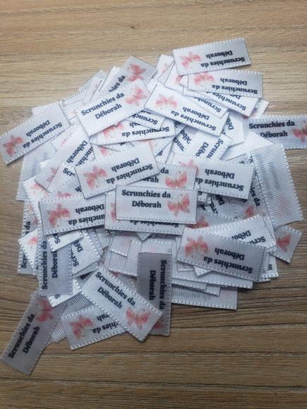 50 Etiqueta para Laços e Tamanhos 1cm x 3cm