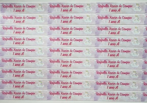50 Etiquetas Adesivas Personalizadas 1,5 X5 cm