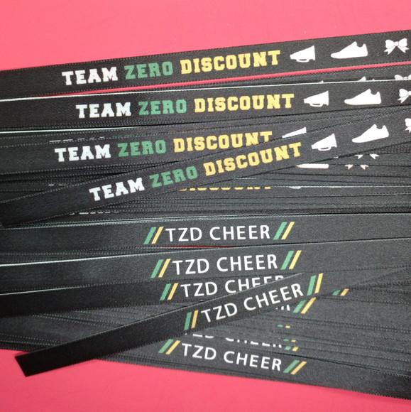 50 Fitinhas Personalizadas de Cetim 1x20 cm