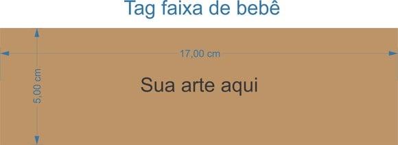 50 Tags para Faixas (papel Craft)