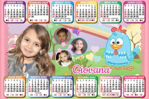 10 Foto Calendário 10x15