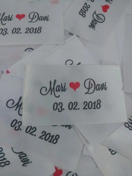 15 Etiquetas Personalizadas para Gravatas 3,8 cm