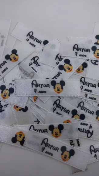 40 Etiquetas Personalizadas 10 Mm