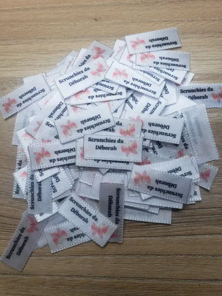 50 Etiqueta para Laços e Tamanhos 1cm x 3cm