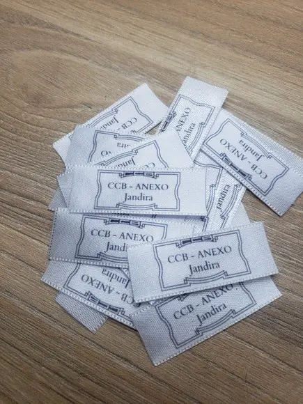 50 Etiqueta para Laços e Tamanhos 1cm x 3cm