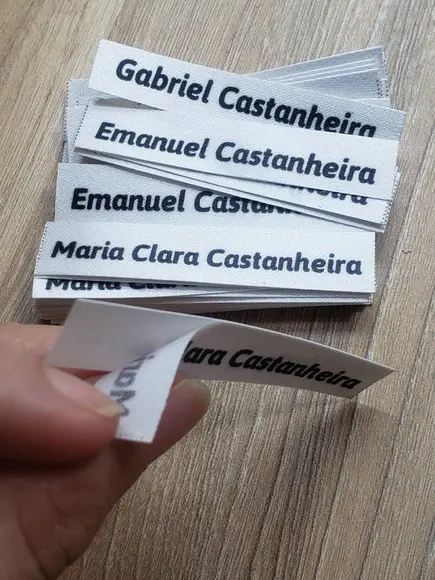 50 Etiquetas Termo Colantes de 2,2 cm de Largura