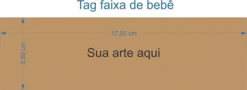 50 Tags para Faixas (papel Craft)