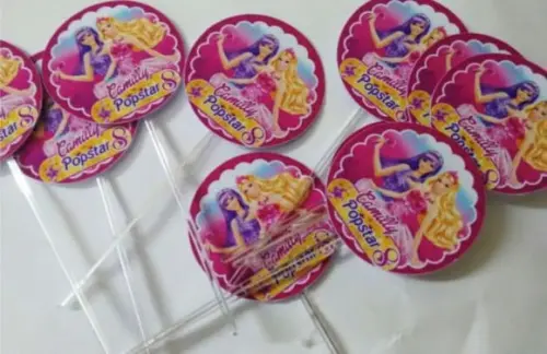 50 Toppers 4 cm com Astes
