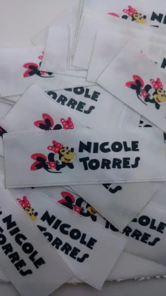 500 Etiquetas Personalizadas De 2,2cm x 8 cm