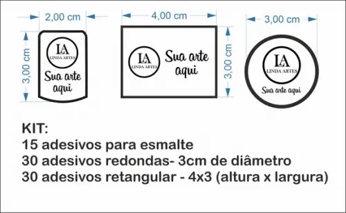 Kit Adesivos