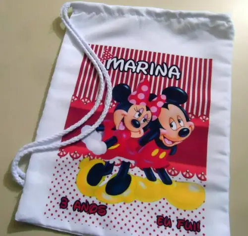 Mochilinhas Personalizadas