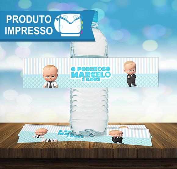 Adesivo Água 500ml O Poderoso Chefinho