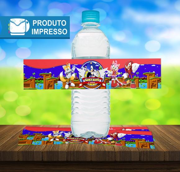 Adesivo Agua do Sonic