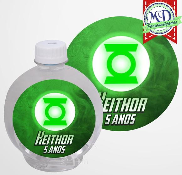 Adesivo Água Ouro Fino Lanterna Verde