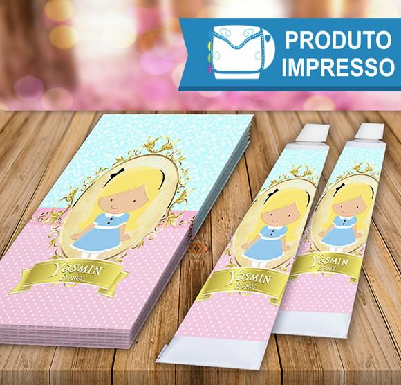 Adesivo Bisnaga Brigadeiro Alice no País das Maravilhas