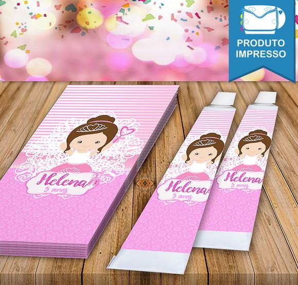 Adesivo Bisnaga Brigadeiro Bailarina