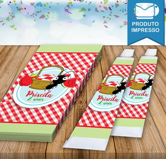 Adesivo Bisnaga Brigadeiro Picnic