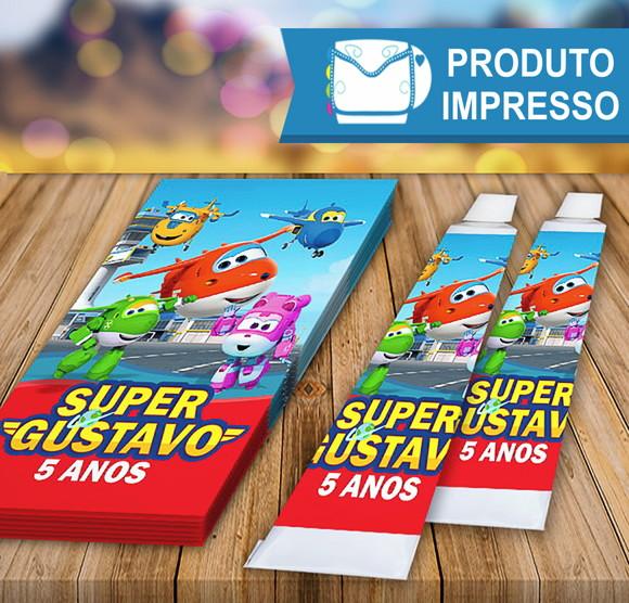 Adesivo Bisnaga Brigadeiro Super Wings