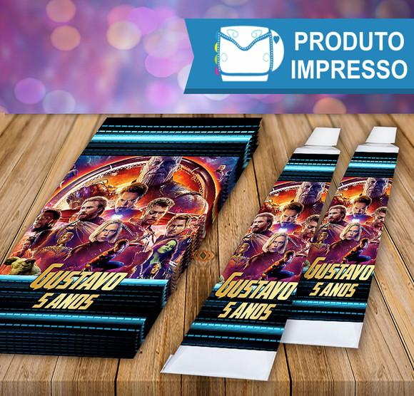 Adesivo Bisnaga Brigadeiro Vingadores Guerra Infinita
