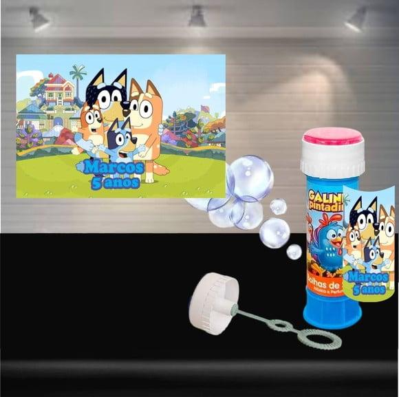 Adesivo Bolha de Sabão Bluey