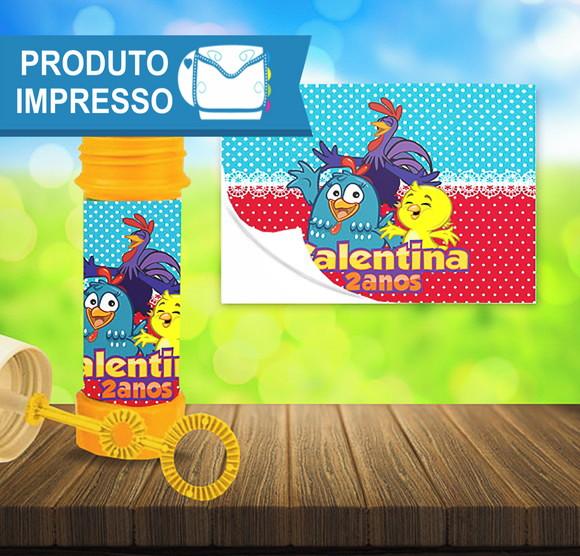 Adesivo Bolha de Sabão da Galinha Pintadinha