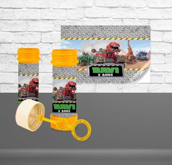Adesivo Bolha De Sabão DINOTRUX