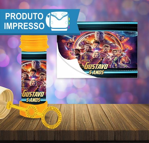 Adesivo Bolha de Sabão dos Vingadores