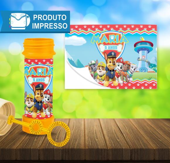 Adesivo Bolha de Sabão Patrulha Canina