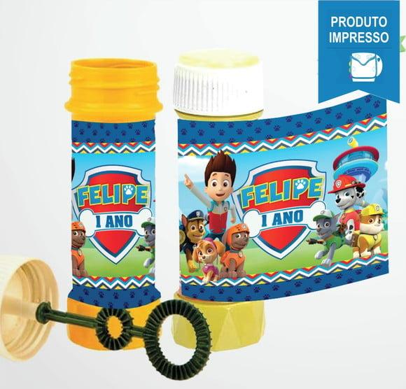 Adesivo Bolha de Sabão Patrulha Canina