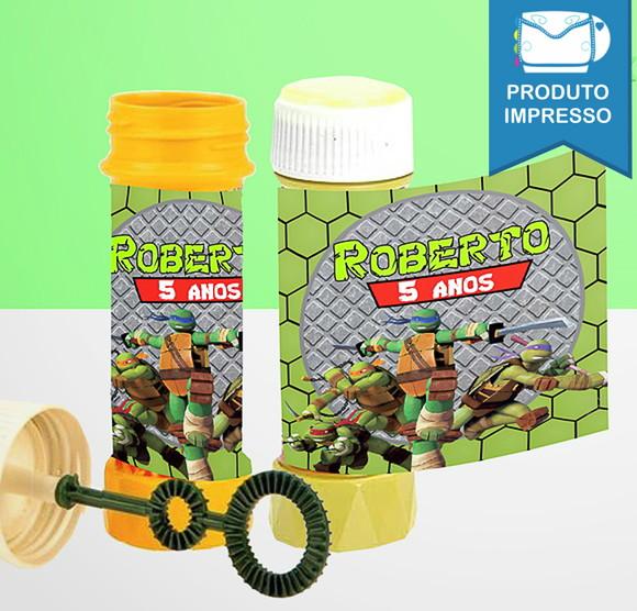 Adesivo Bolha de Sabão Tartaruga Ninja