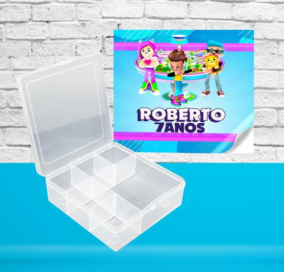 Adesivo Caixa Organizadora 6cx PK XD