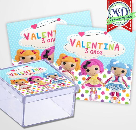 Adesivo Caixinha Bonecas Lalaloopsy