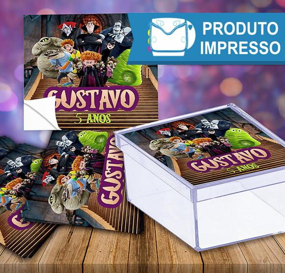 Adesivo Caixinha Hotel Transylvania