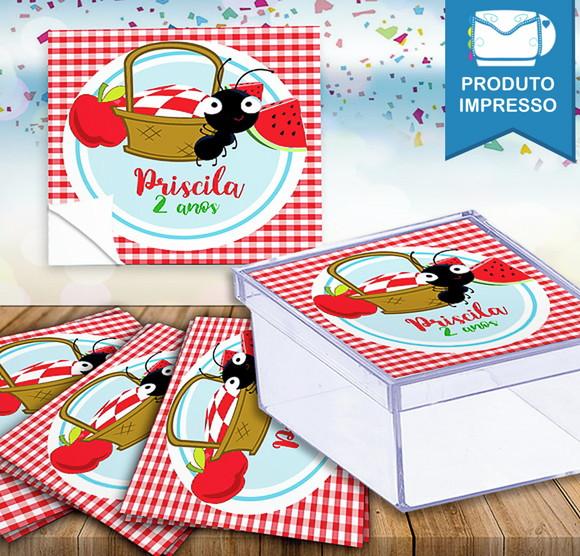 Adesivo Caixinha Picnic