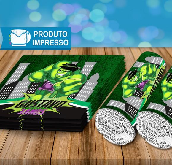 Adesivo Chocolate Baton Hulk
