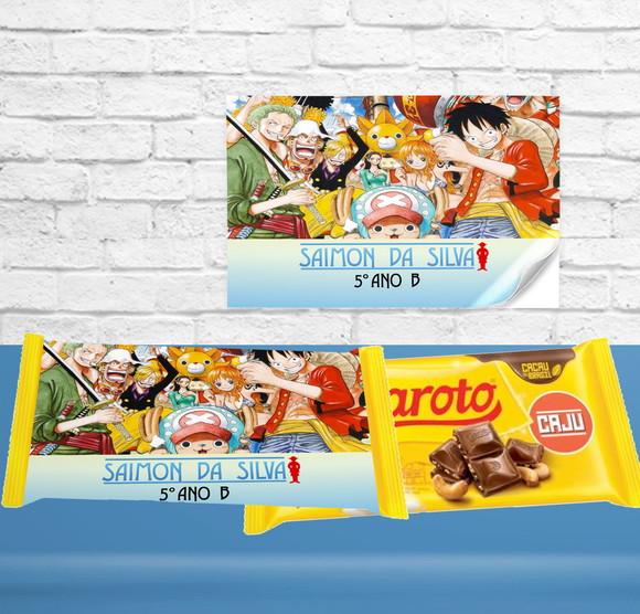 Adesivo Chocolate ONE PIECE