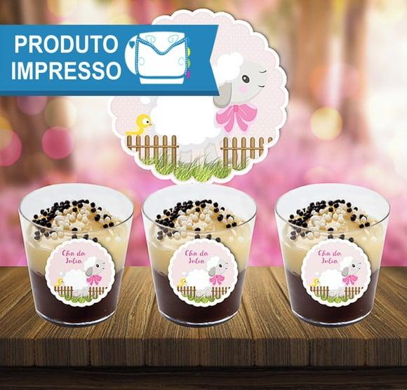 Adesivo Copinho Brigadeiro Ovelhinha