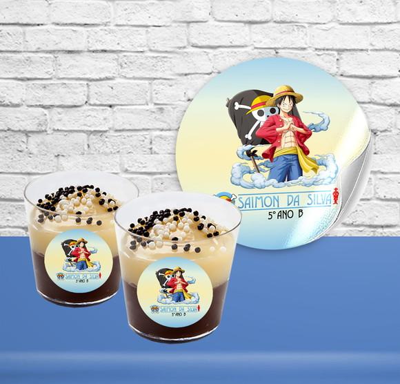 Adesivo Copinho ONE PIECE