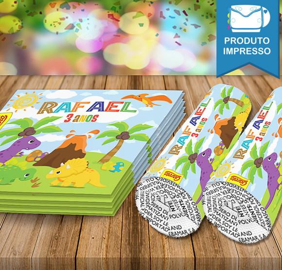 Adesivo de Baton Dinossauros