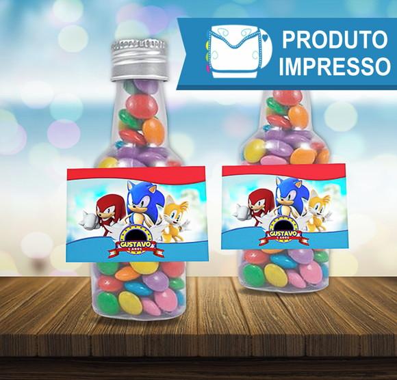 Adesivo Garrafinha Sonic