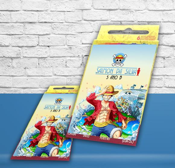 Adesivo Giz De Cera ONE PIECE